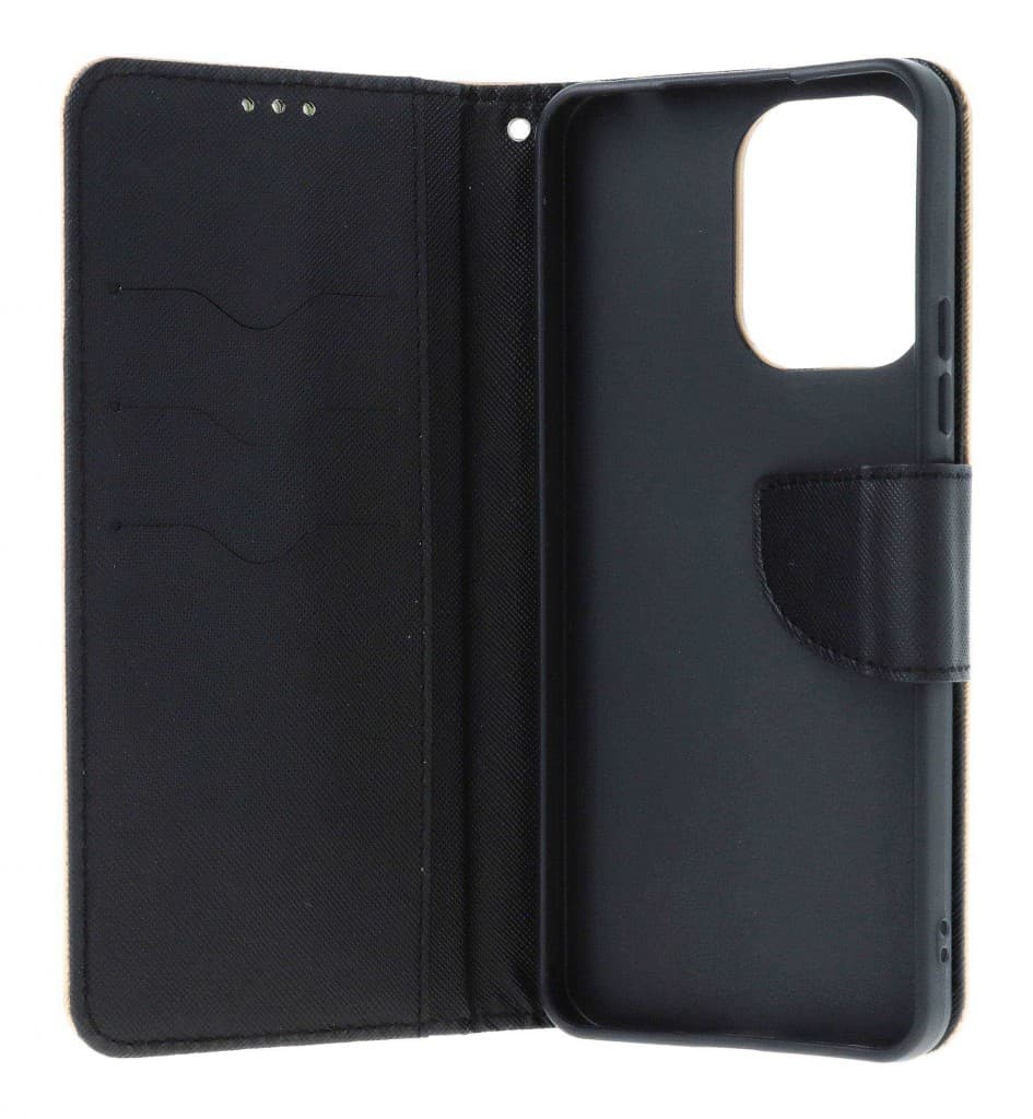 Pouzdro TopQ Xiaomi Redmi 13C knížkové zlaté 130874 - náhled 3
