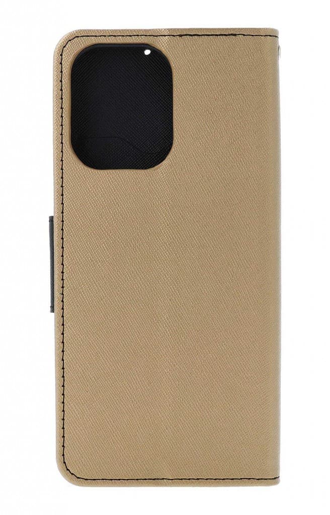 Pouzdro TopQ Xiaomi Redmi 13C knížkové zlaté 130874 - náhled 2