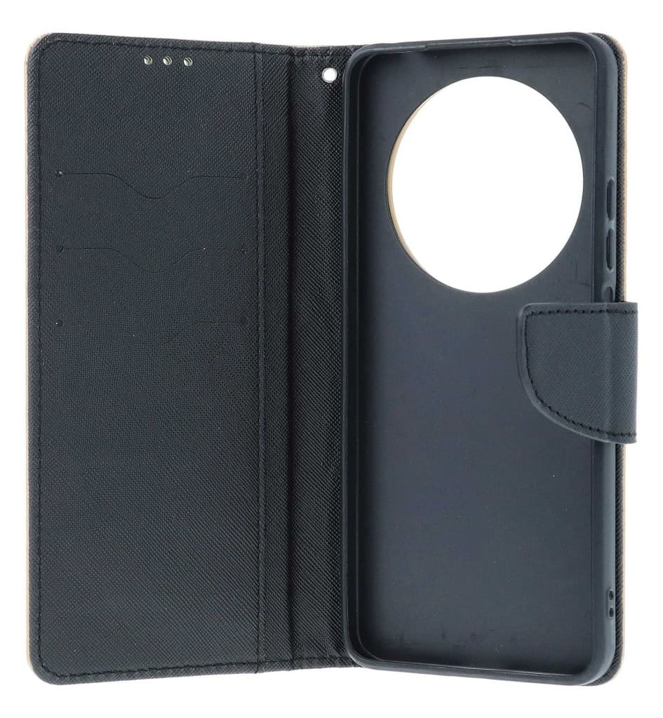 Pouzdro TopQ Xiaomi Redmi 14C knížkové zlaté 132351 - náhled 3