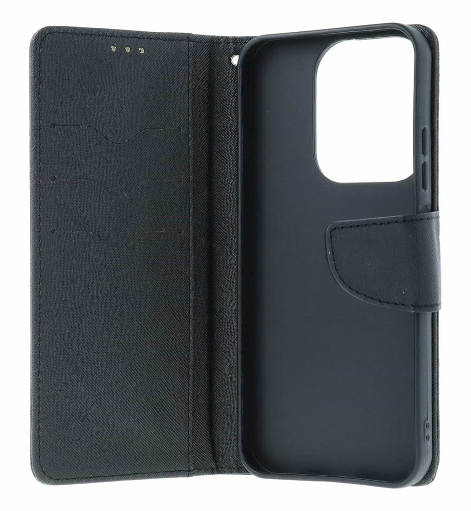 Pouzdro TopQ Xiaomi Redmi 15C knížkové černé 142972 - náhled 3