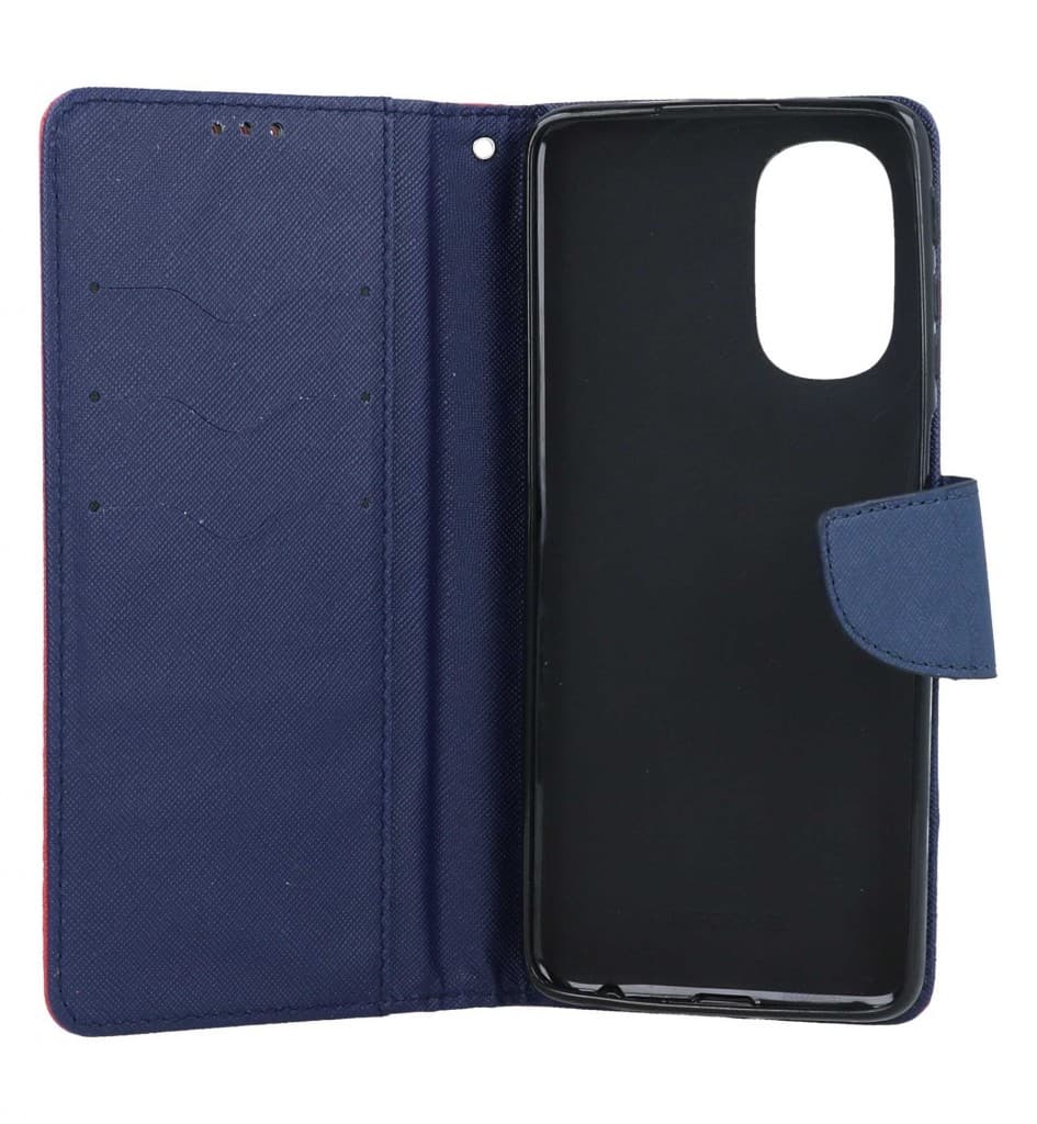 Pouzdro TopQ Motorola Moto G51 5G knížkové červené 95441 - náhled 3