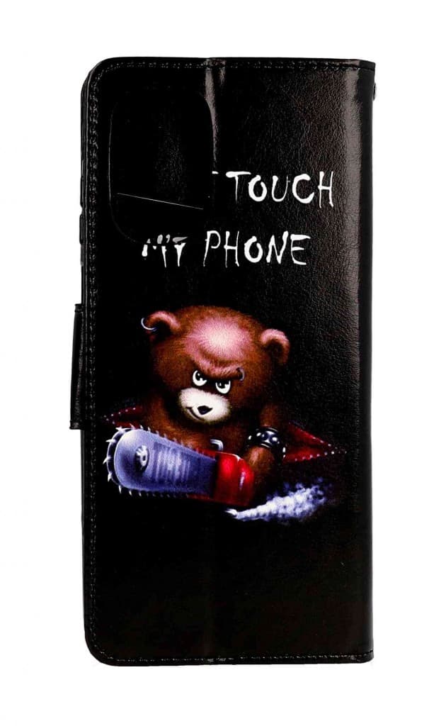 Pouzdro TopQ Motorola Moto G51 5G knížkové Don't Touch méďa 95553 - náhled 2