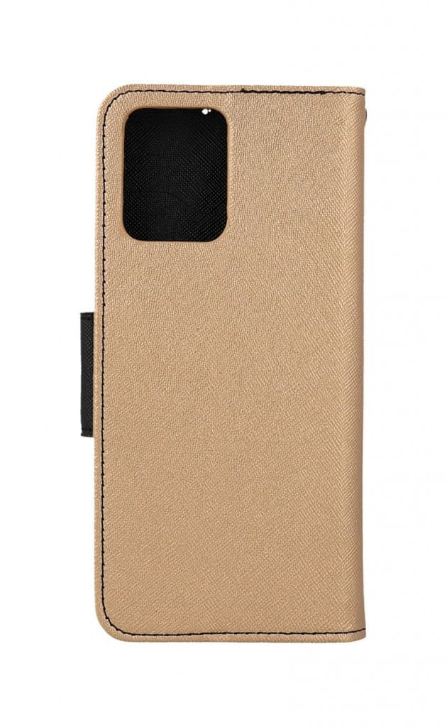 Pouzdro TopQ Realme 9 knížkové zlato-černé 75761 - náhled 2