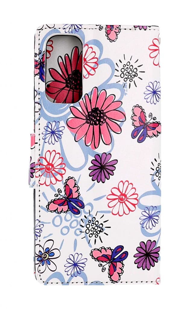 Pouzdro TopQ Samsung A14 5G knížkové Flowers 94242 - náhled 2