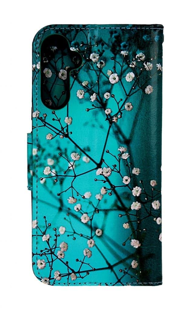Pouzdro TopQ Samsung A54 5G knížkové Modré s květy 94310 - náhled 2