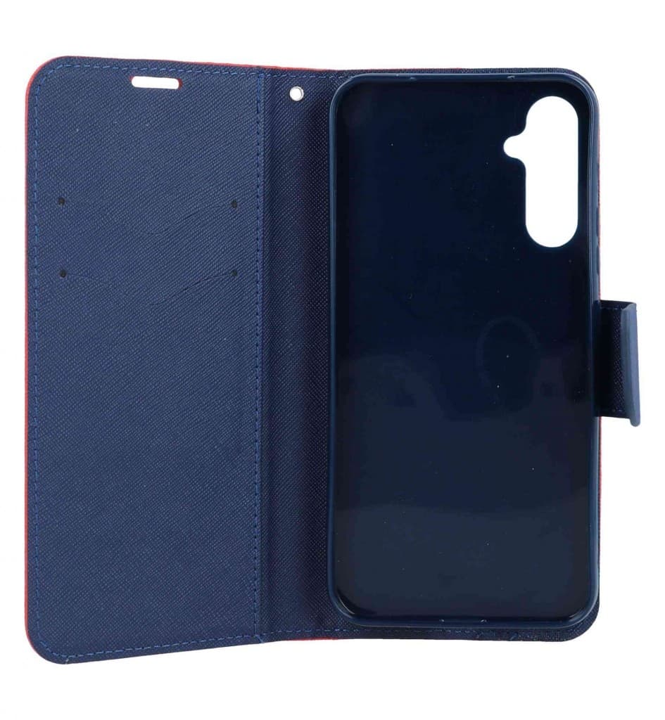 Pouzdro TopQ Samsung A55 knížkové červené 122034 - náhled 3