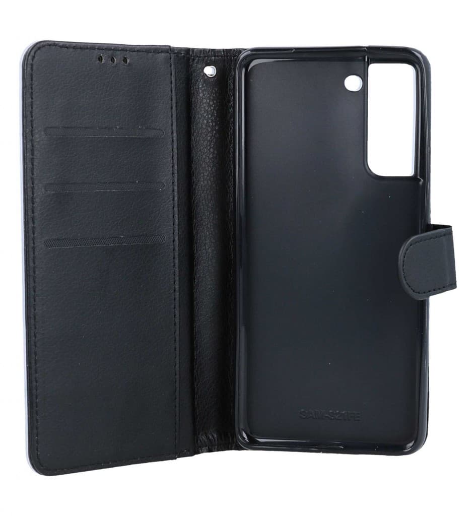 Pouzdro TopQ Samsung S21 FE knížkové černé s přezkou 94173 - náhled 3