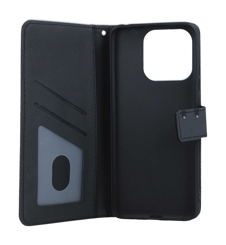 Pouzdro TopQ Xiaomi Redmi 12C knížkové černé s pandou 96242 - náhled 3