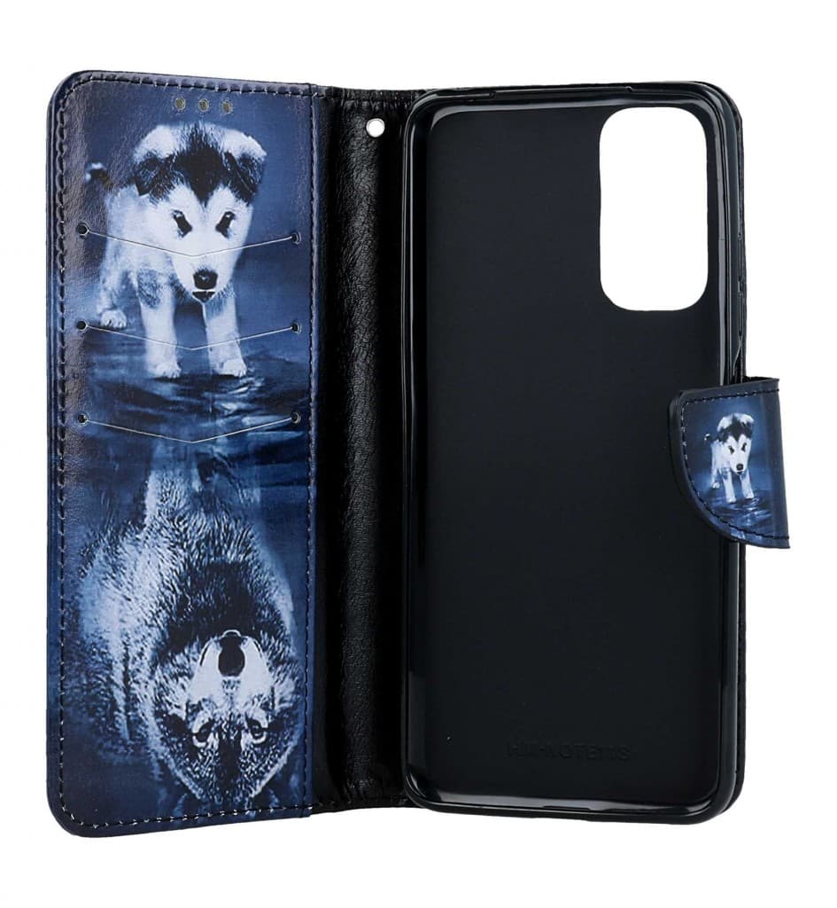 Pouzdro TopQ Xiaomi Redmi Note 11S knížkové Odraz vlka 97885 - náhled 3