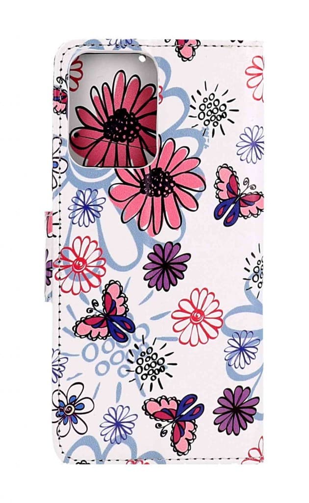Pouzdro TopQ Xiaomi Redmi Note 12 5G knížkové Flowers 95650 - náhled 2