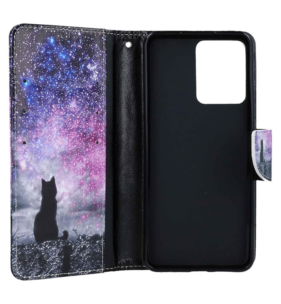 Pouzdro TopQ Xiaomi Redmi Note 12 knížkové Hvězdná obloha 112835 - náhled 3