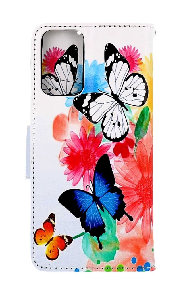 Pouzdro TopQ Xiaomi Redmi Note 12S knížkové Barevné s motýlky 97865 - náhled 2