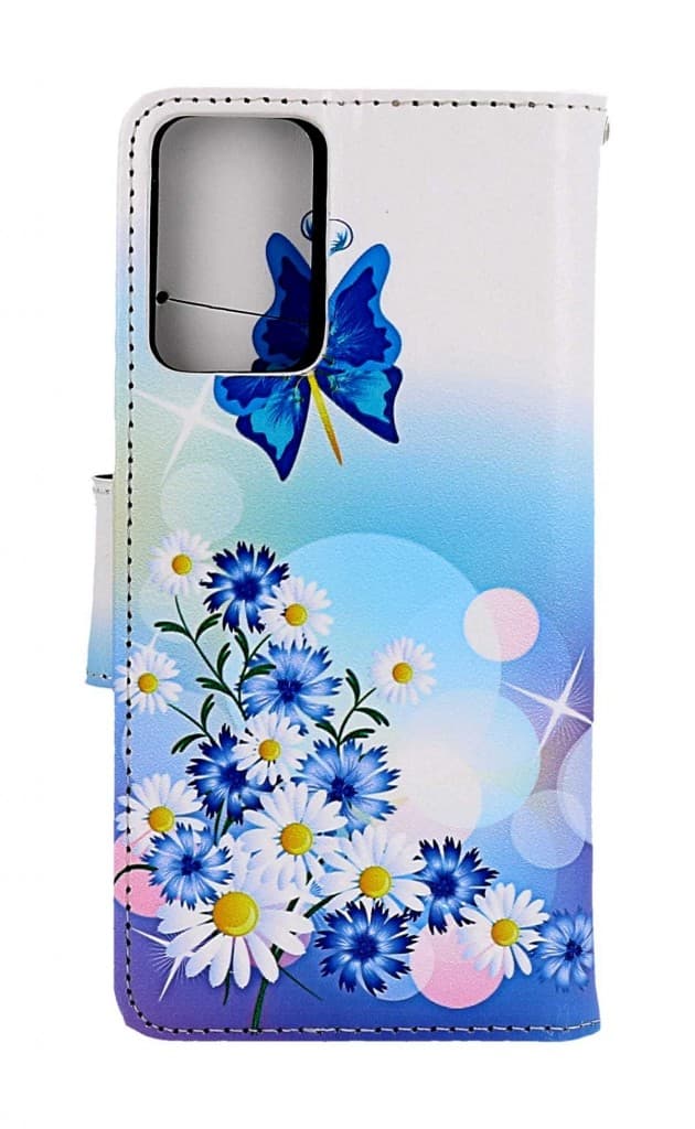 Pouzdro TopQ Xiaomi Redmi Note 12S knížkové Bílé s motýlkem 112831 - náhled 2