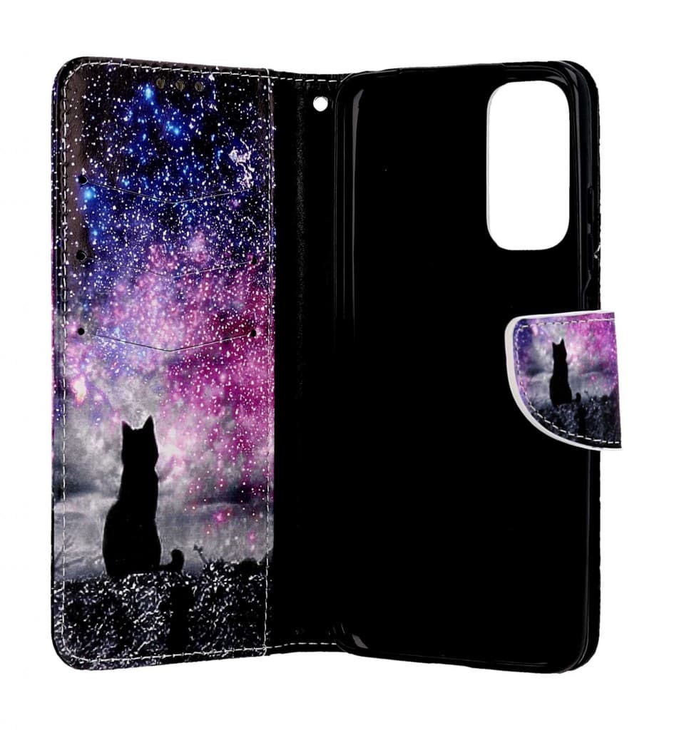 Pouzdro TopQ Xiaomi Redmi Note 12S knížkové Hvězdná obloha 97867 - náhled 3