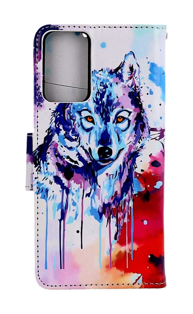 Pouzdro TopQ Xiaomi Redmi Note 12S knížkové Kresba vlka 112808 - náhled 2