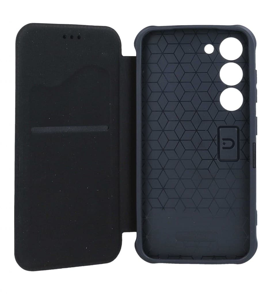 Pouzdro TopQ Samsung S23 RAZOR Leather knížkové černé 96148 - náhled 3