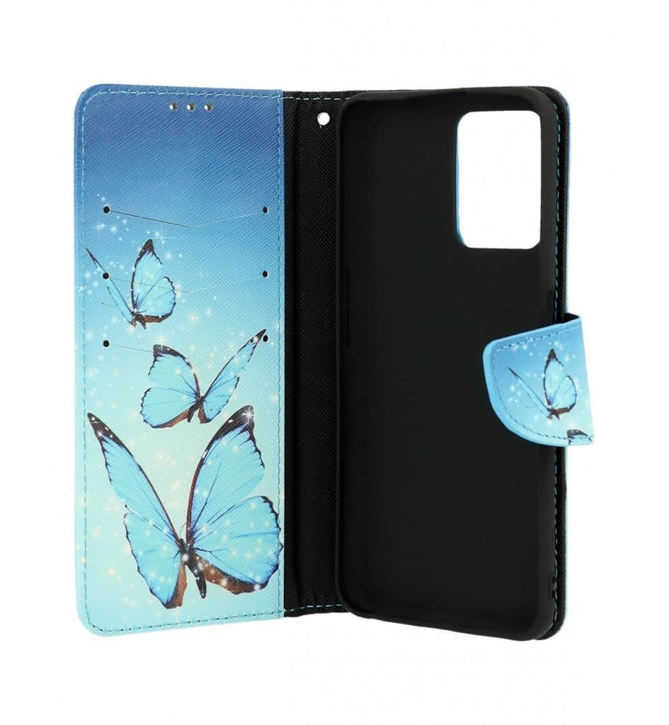 Pouzdro TopQ Realme 9 Pro knížkové Modří motýlci 71481 - náhled 3