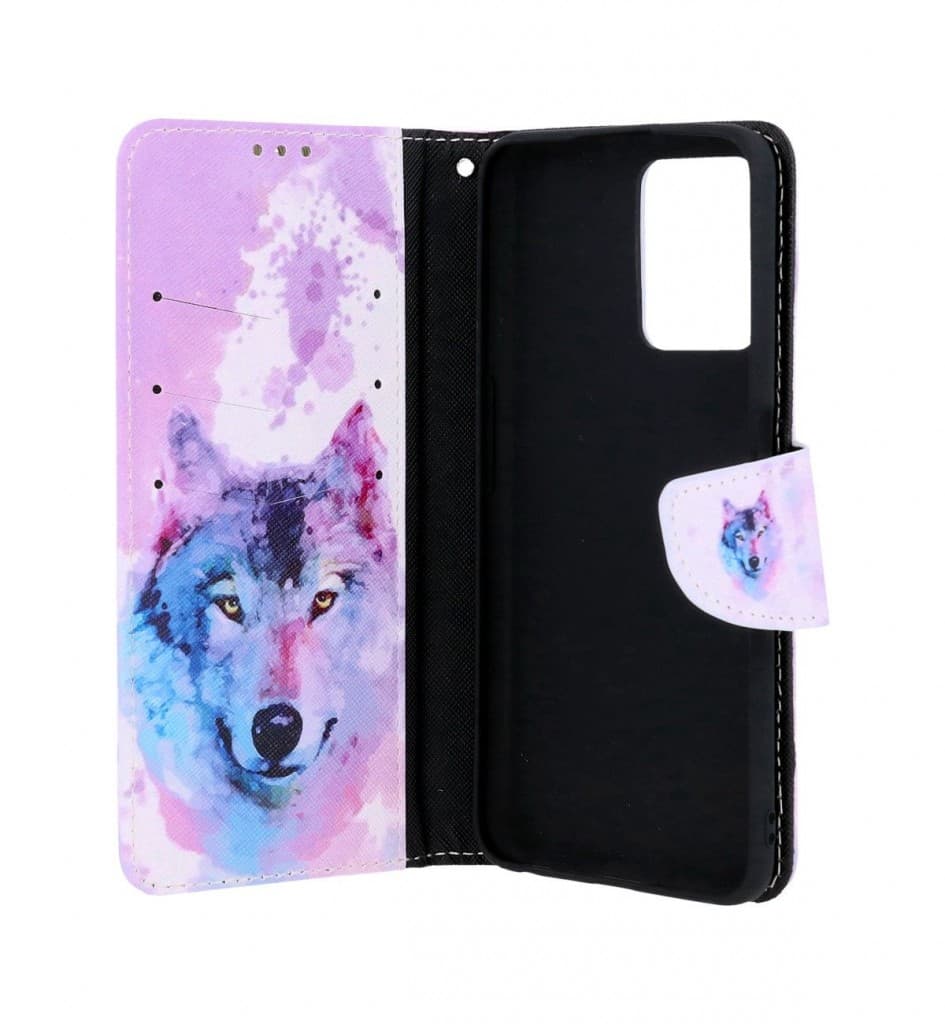 Pouzdro TopQ Realme 9 Pro knížkové Polární vlk 71488 - náhled 3