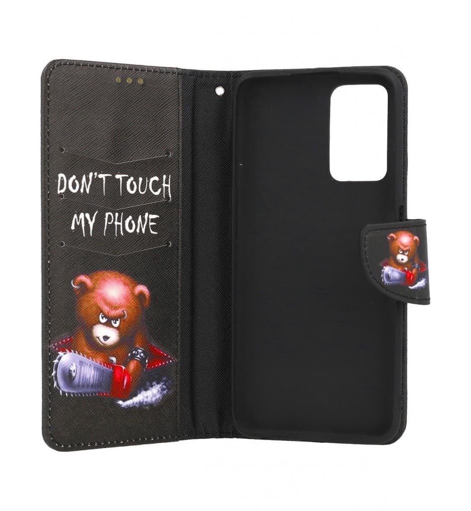 Pouzdro TopQ Realme 9i knížkové Don´t Touch méďa 71518 - náhled 3