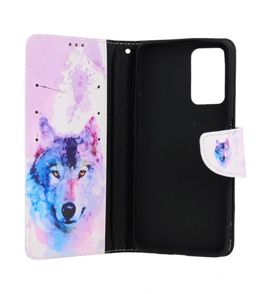 Pouzdro TopQ Realme 9i knížkové Polární vlk 71532 - náhled 3