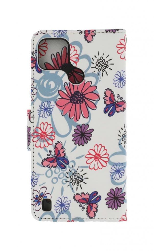 Pouzdro TopQ Realme C25Y knížkové Flowers 70305 - náhled 2
