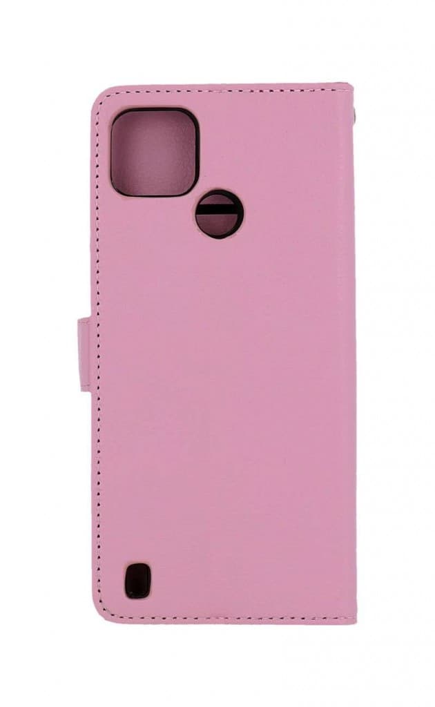 Pouzdro TopQ Realme C25Y knížkové světle růžové s přezkou 70832 - náhled 2
