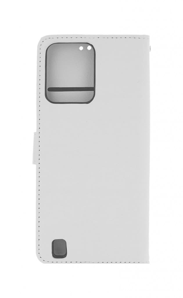 Pouzdro TopQ Realme C31 knížkové bílé s přezkou 74870 - náhled 2