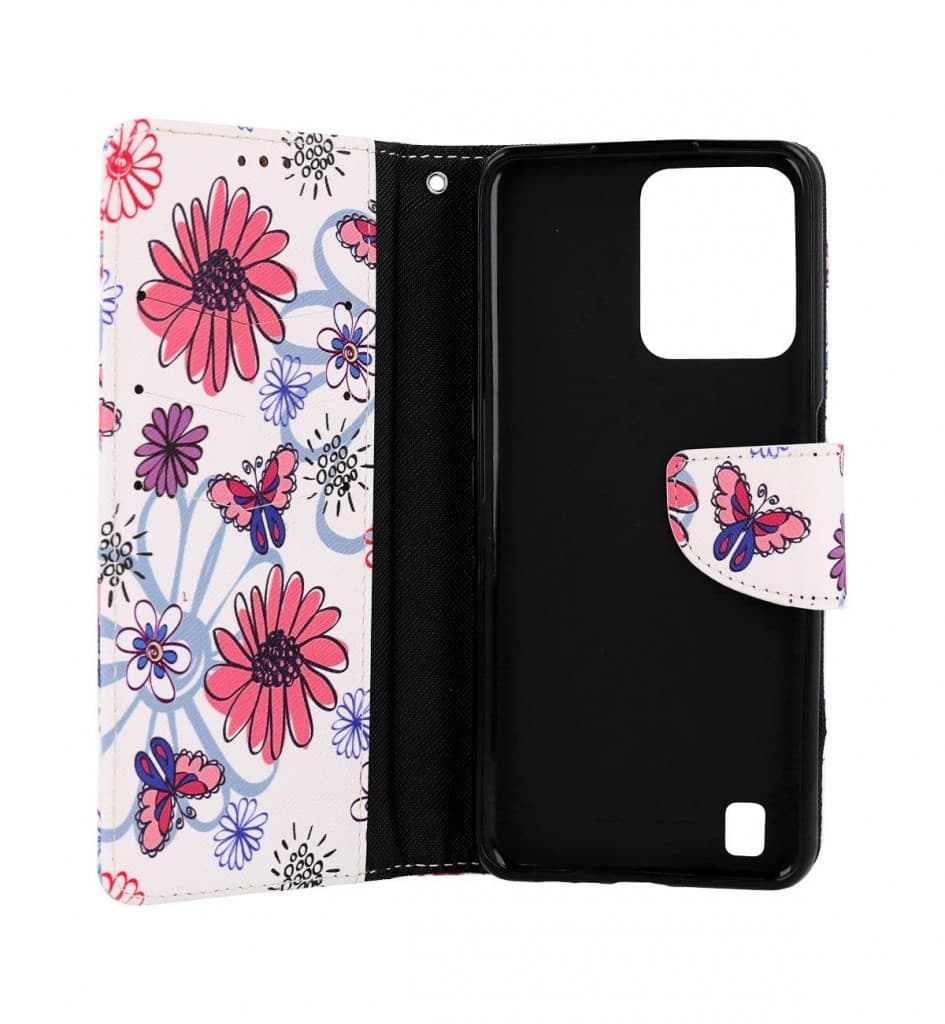 Pouzdro TopQ Realme C31 knížkové Flowers 74858 - náhled 3