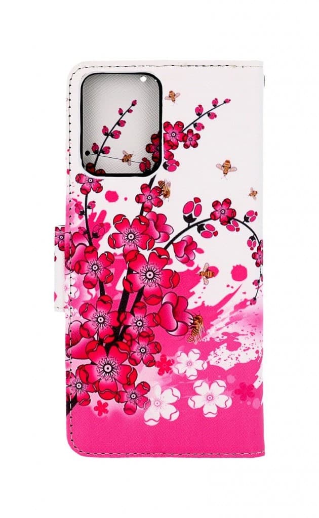 Pouzdro TopQ Realme C35 knížkové Kytičky textil 74885 - náhled 2