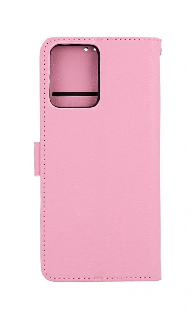 Pouzdro TopQ Realme C35 knížkové světle růžové s přezkou 74884 - náhled 2