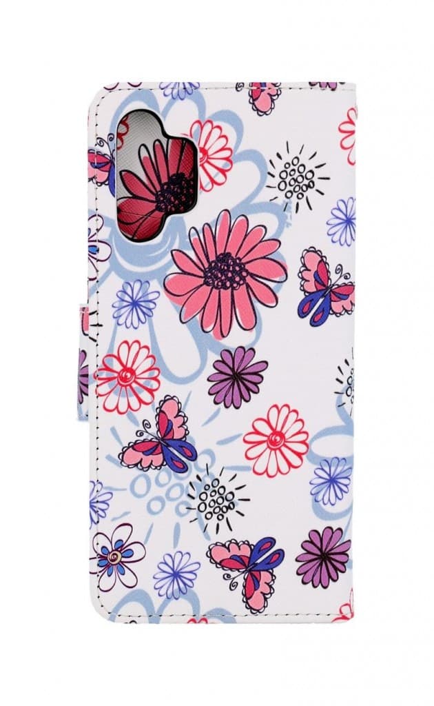 Pouzdro TopQ Samsung A13 knížkové Flowers 73431 - náhled 2