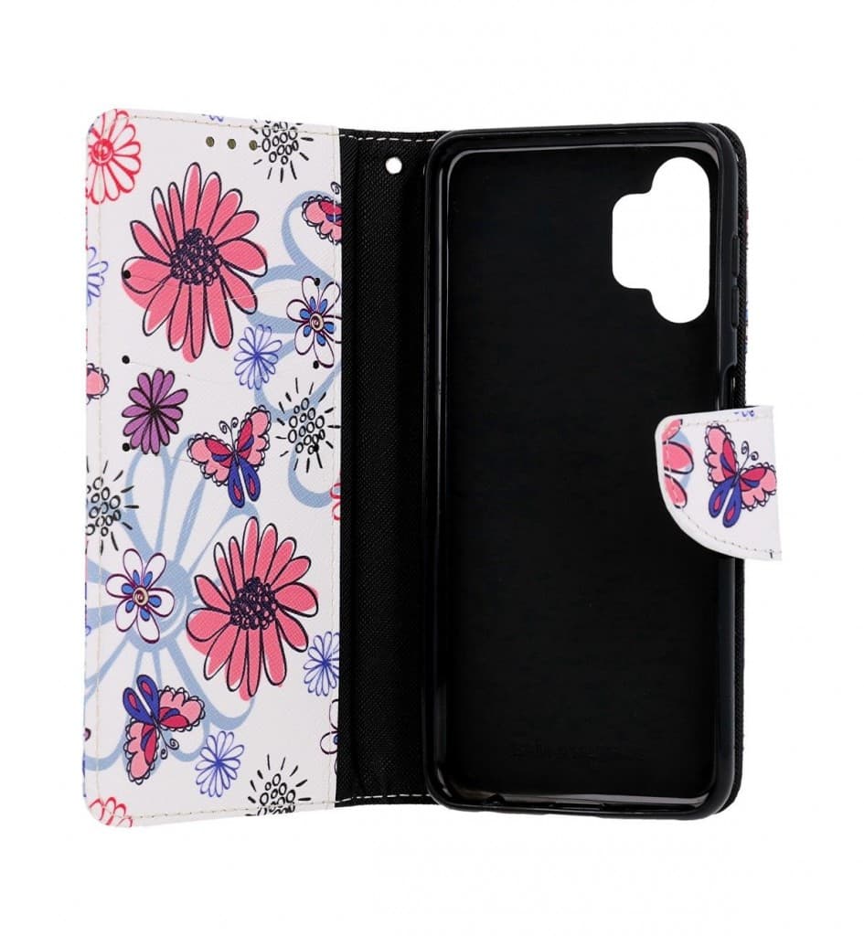 Pouzdro TopQ Samsung A13 knížkové Flowers 73431 - náhled 3