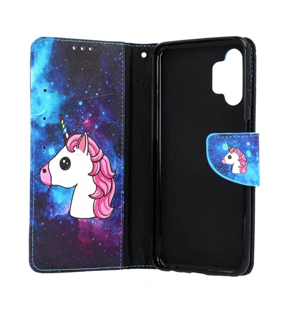 Pouzdro TopQ Samsung A13 knížkové Space Unicorn 73412 - náhled 3
