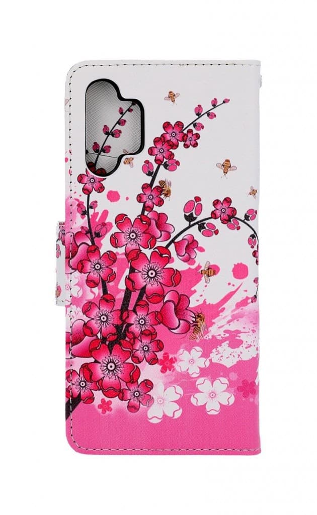 Pouzdro TopQ Samsung A13 knížkové Kytičky textil 73378 - náhled 2
