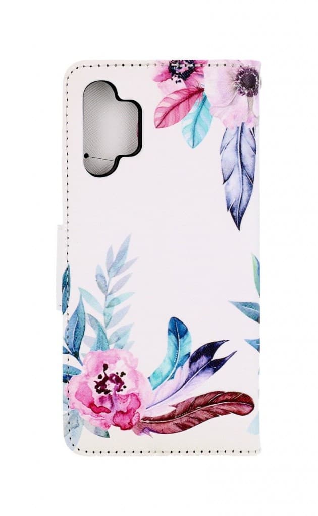 Pouzdro TopQ Samsung A13 knížkové Něžná pírka 73497 - náhled 2