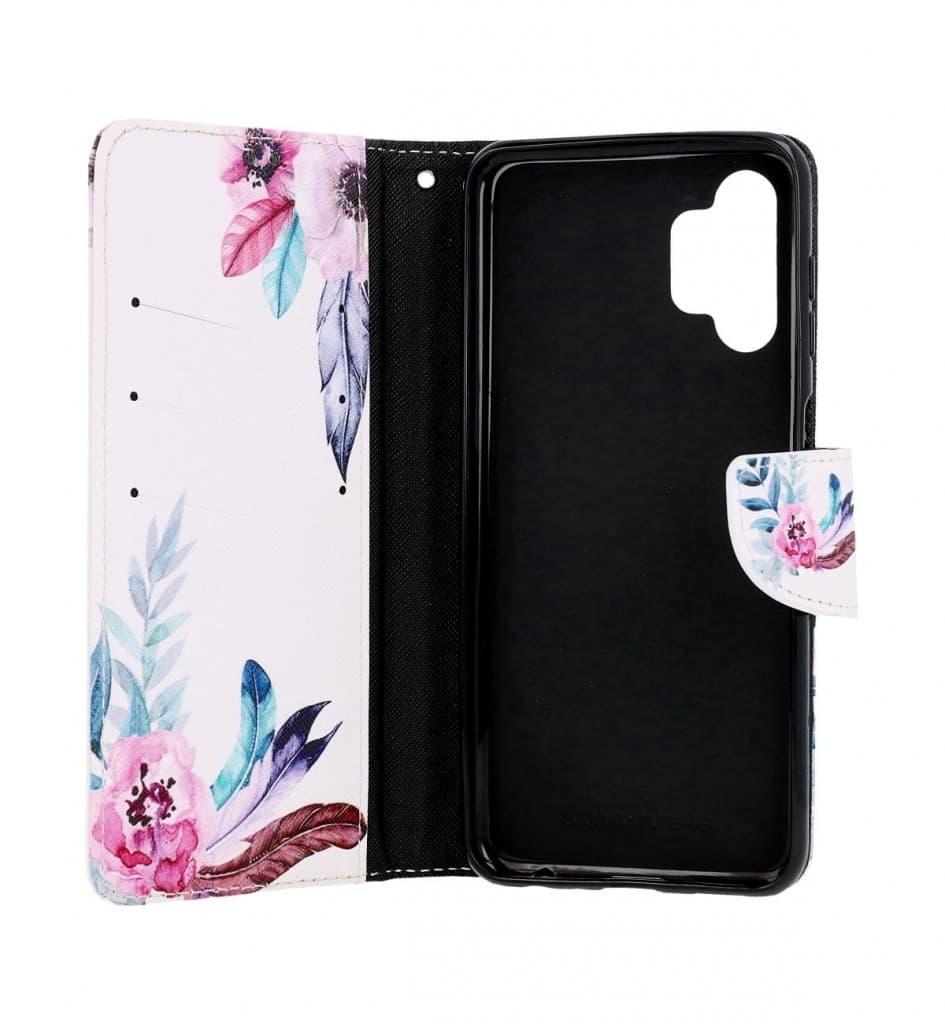 Pouzdro TopQ Samsung A13 knížkové Něžná pírka 73497 - náhled 3