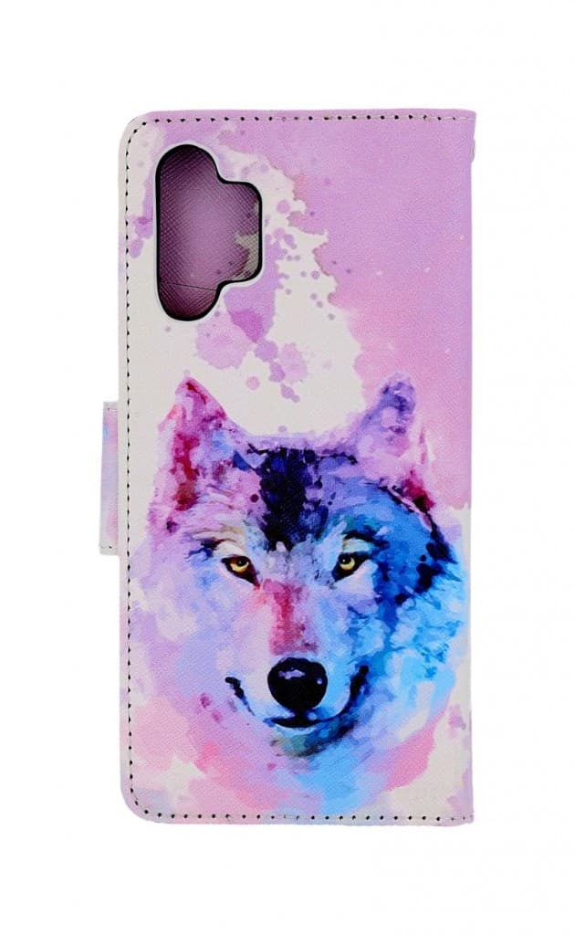 Pouzdro TopQ Samsung A13 knížkové Polární vlk 73506 - náhled 2