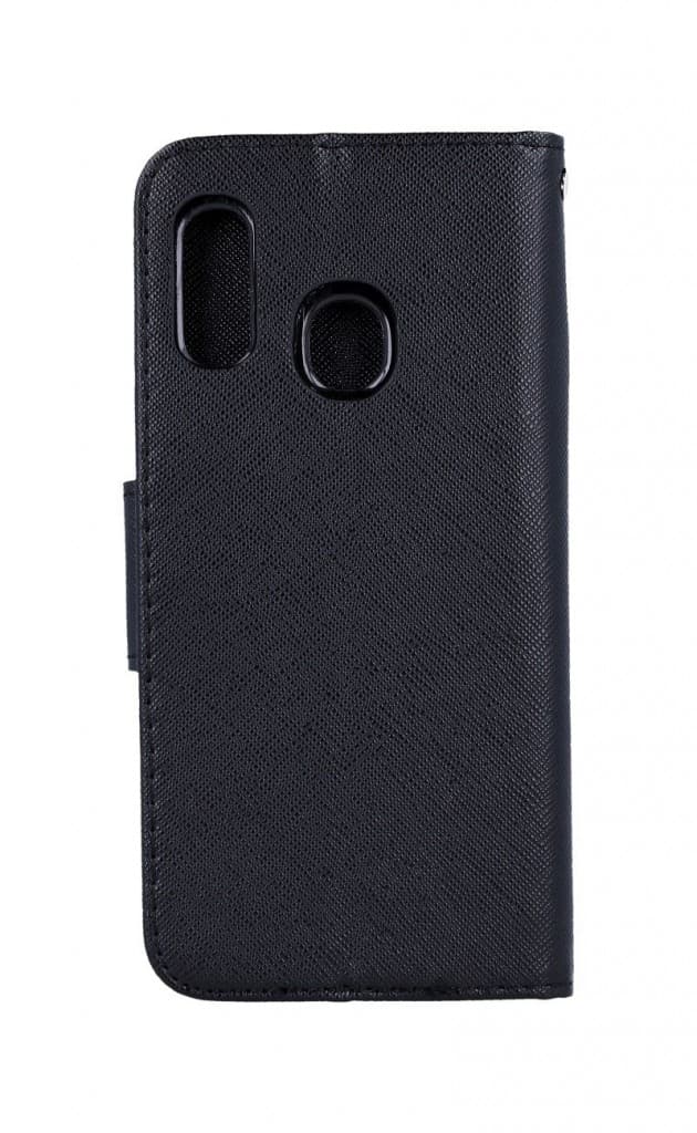 Pouzdro TopQ Samsung A20e knížkové černé 42733 - náhled 2
