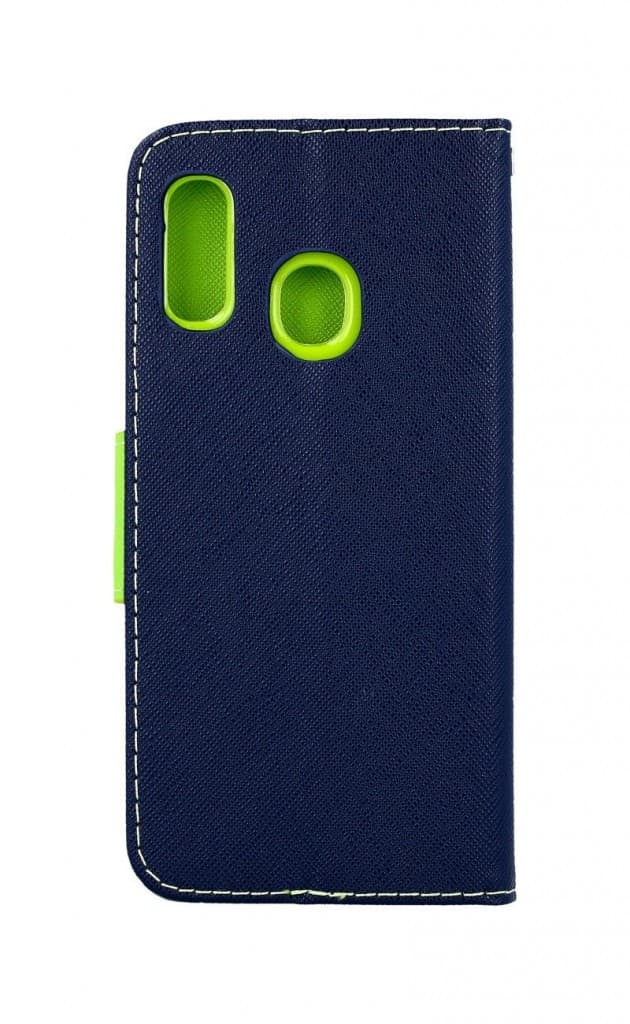 Pouzdro TopQ Samsung A20e knížkové modré 42731 - náhled 2