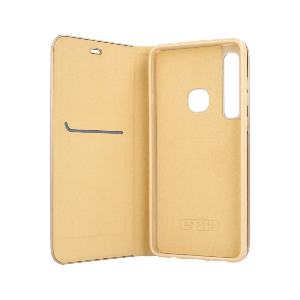 Pouzdro Forcell Samsung A9 knížkové Luna Book zlaté 40814 - náhled 3