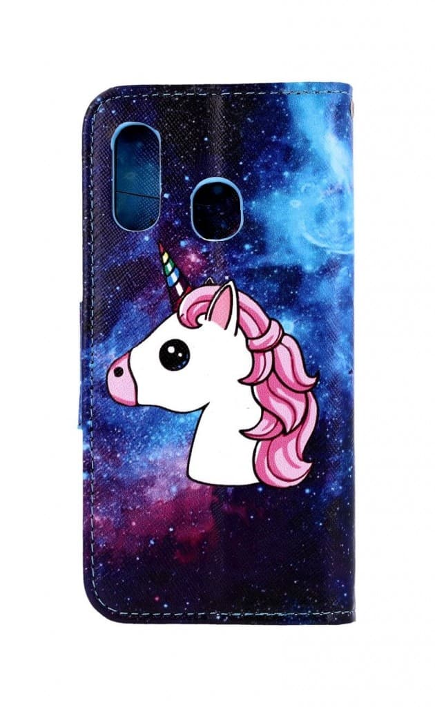 Pouzdro TopQ Samsung M20 knížkové Space Unicorn 41035 - náhled 2