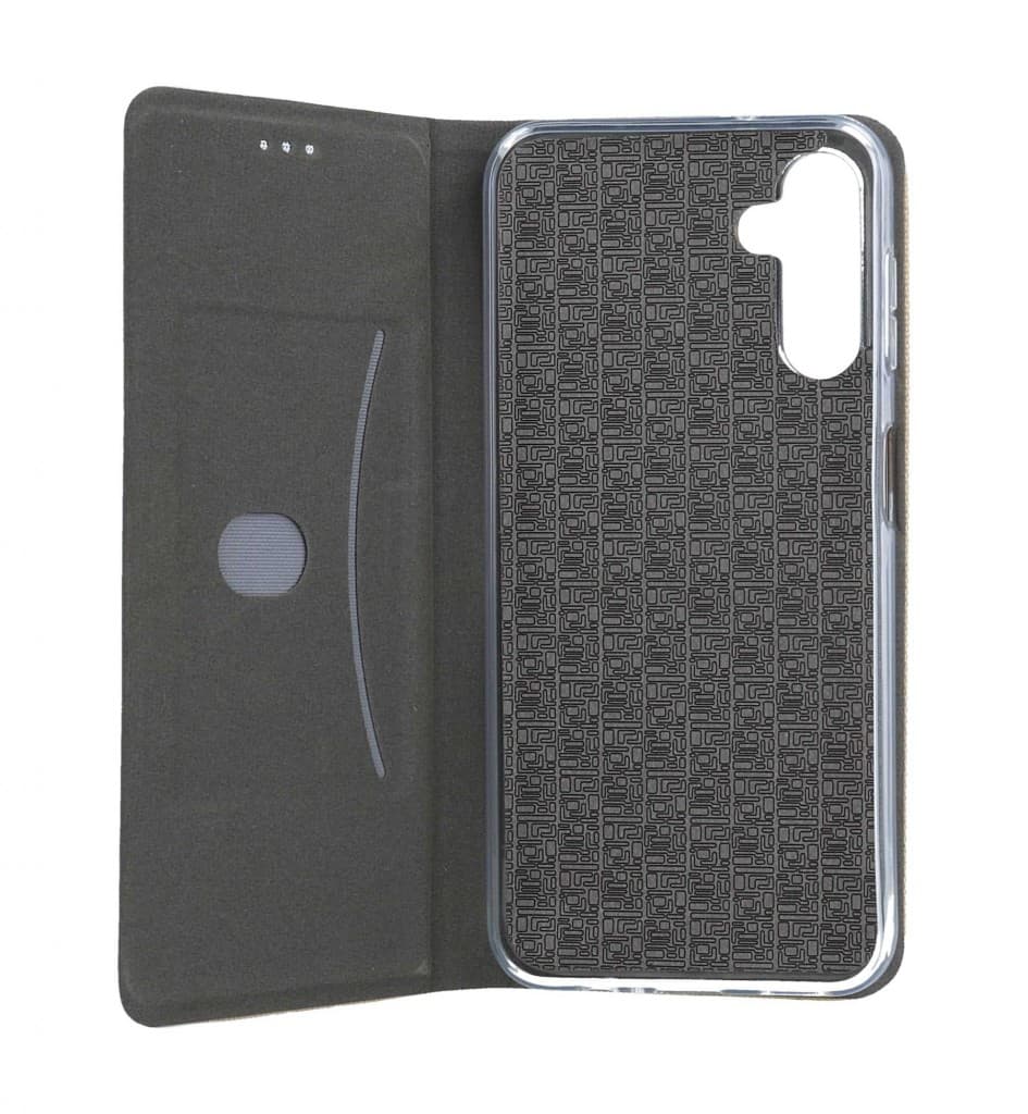 Pouzdro TopQ Samsung A14 knížkové Sensitive Book zlaté 100746 - náhled 3