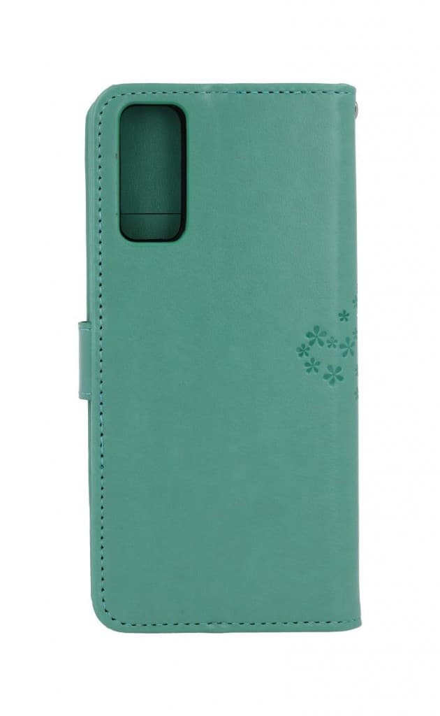 Pouzdro TopQ Vivo Y11s knížkové Zelený strom sovičky 68674 - náhled 2