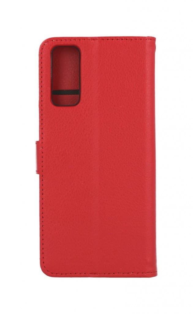 Pouzdro TopQ Vivo Y20s knížkové červené s přezkou 67509 - náhled 2