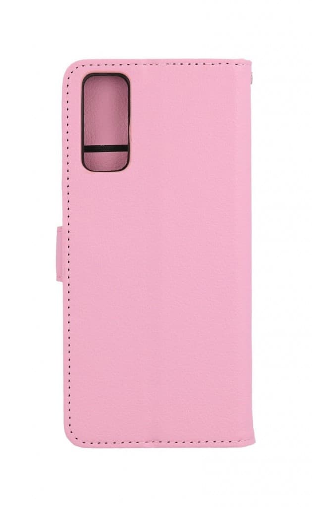 Pouzdro TopQ Vivo Y20s knížkové světle růžové s přezkou 67508 - náhled 2