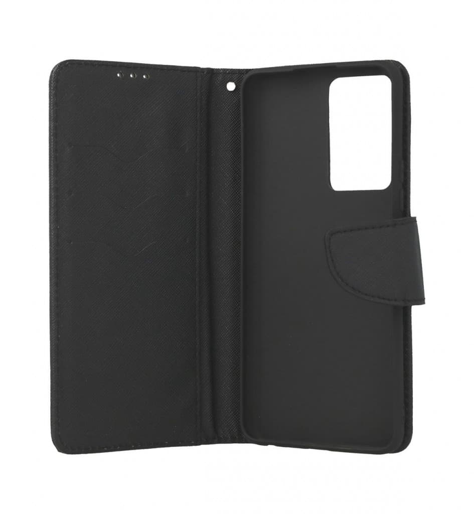 Pouzdro TopQ Vivo Y76 5G knížkové černé 73809 - náhled 3