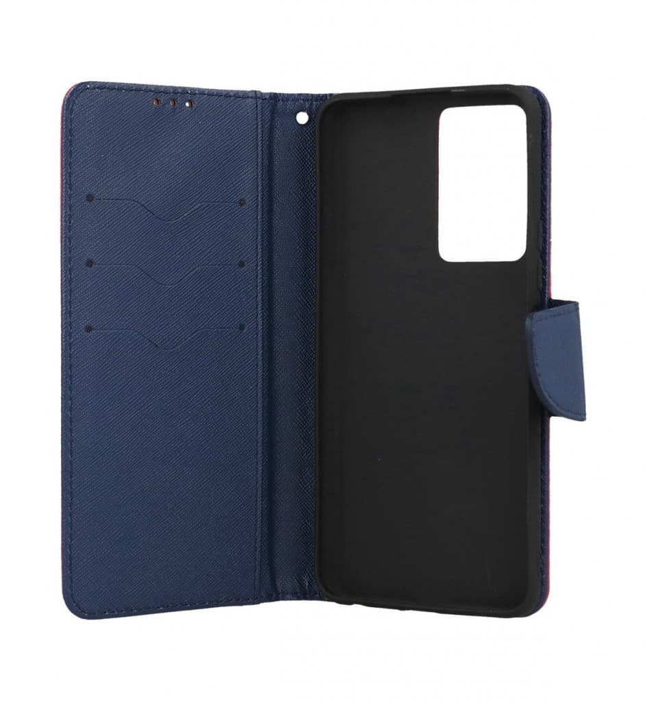 Pouzdro TopQ Vivo Y76 5G knížkové červené 73841 - náhled 3