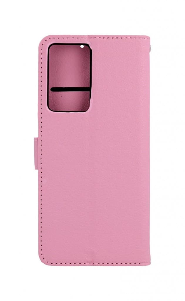 Pouzdro TopQ Vivo Y76 5G knížkové světle růžové s přezkou 73801 - náhled 2