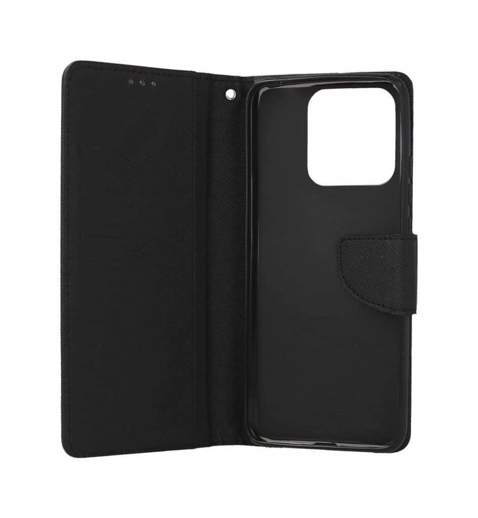 Pouzdro TopQ Xiaomi Redmi 10C knížkové černé 75440 - náhled 3
