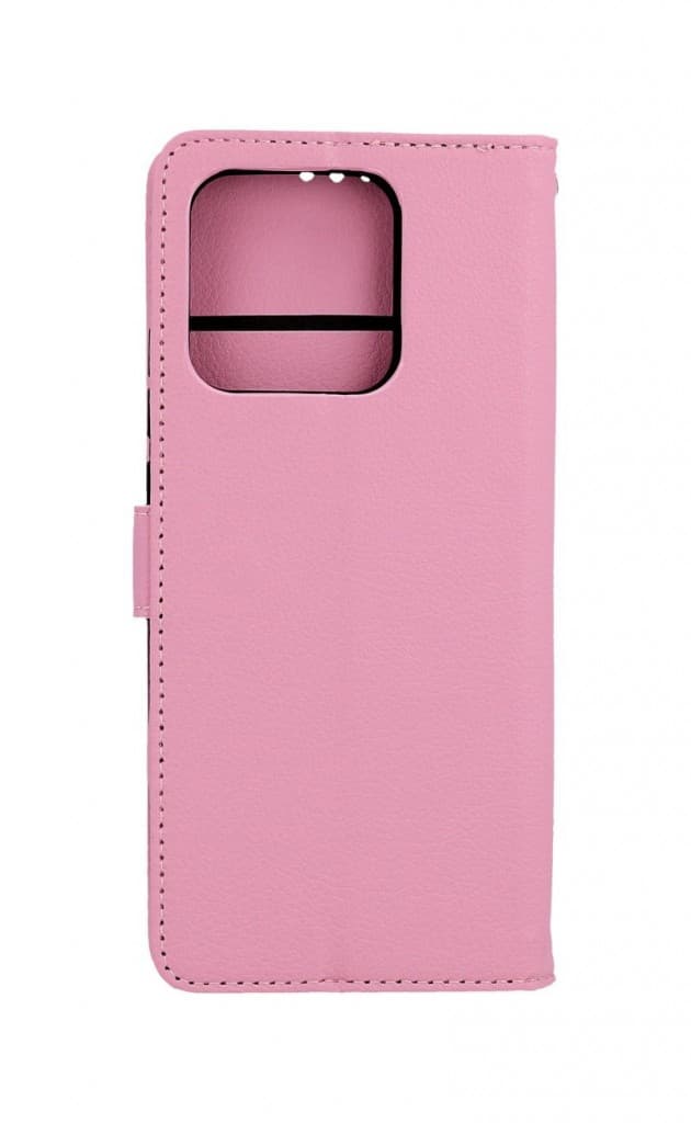 Pouzdro TopQ Xiaomi Redmi 10C knížkové světle růžové s přezkou 75406 - náhled 2